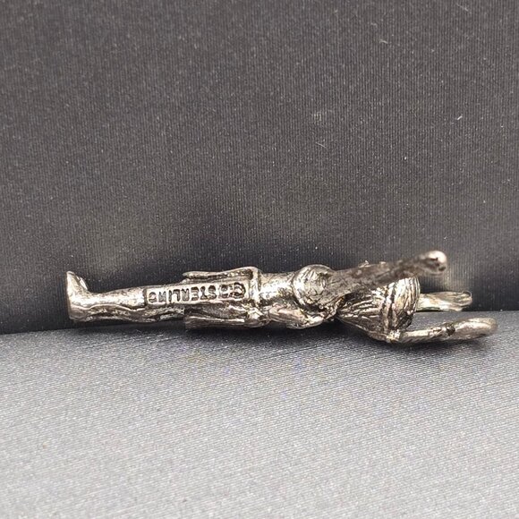 VTG Sterling Silver Native American Girl Charm Pendant Southwest Artisan Rare - Picture 2 of 11